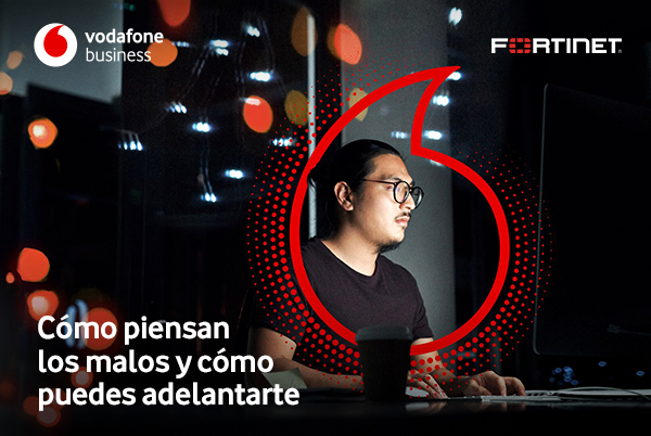 Imagen de cabecera para Webinar Ciberseguridad Vodafone Business y Fortinet